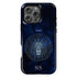 Personalized Blue Zodiac Horoscope Sign iPhone Case